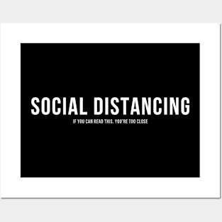 Social Distancing Posters and Art